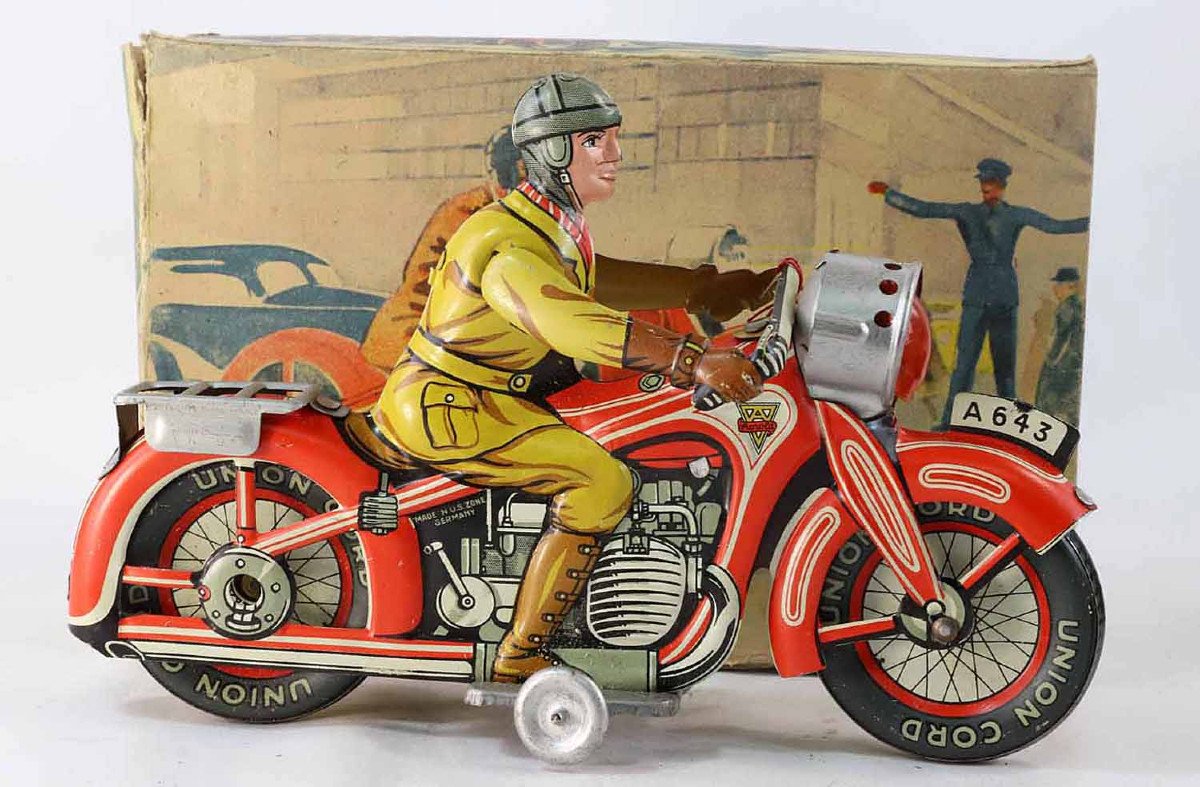 Moto Arnold 1950 / Old Toy-photo-3