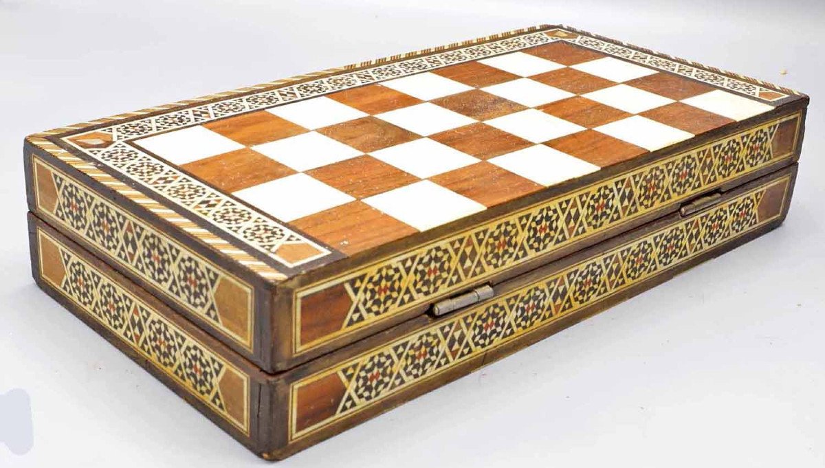 Chessboard - Jacquet XIXth-photo-3