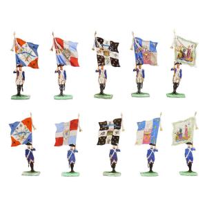 Flat Tin Flag Holder Ernest Burkhalter