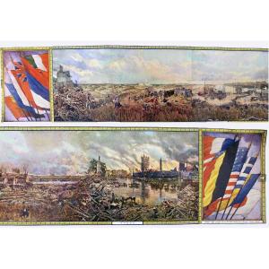 Miniature Panorama Of: The Battle Of The Yser 1914 By Alfred Bastien