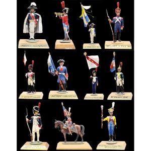 45 Figurines By Jacques Bittard Circa 1960 / Empire 