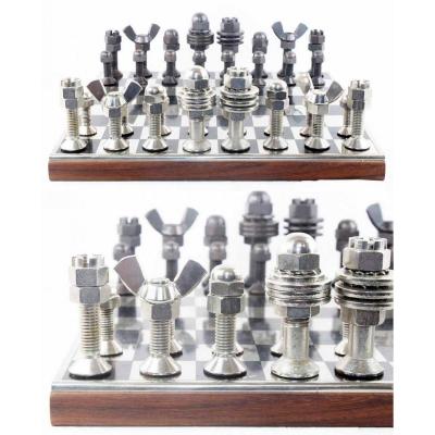 Chess Set Industrial Arts 1960