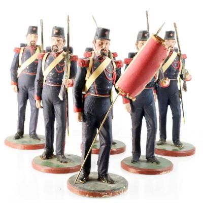 6 SOLDATS GIROUX  1840