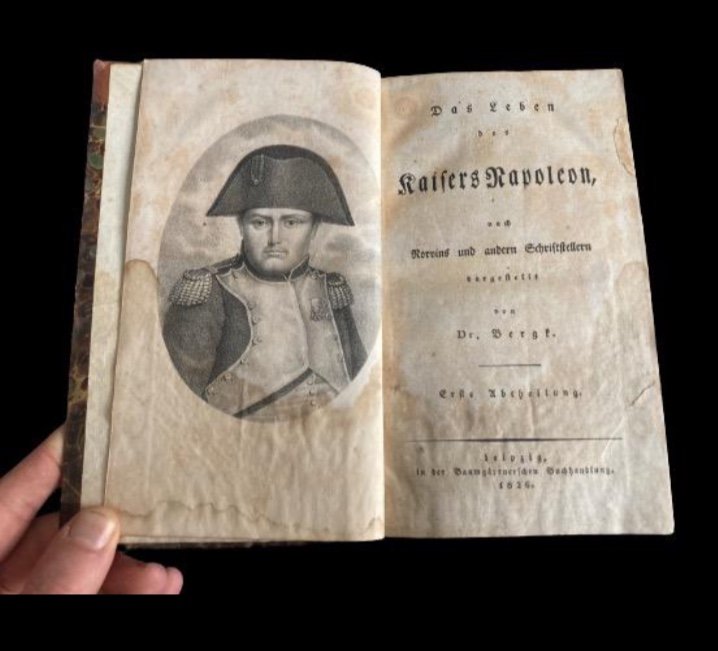 Napoleon Bonaparte Livre Ancien 1826 3 Vol 