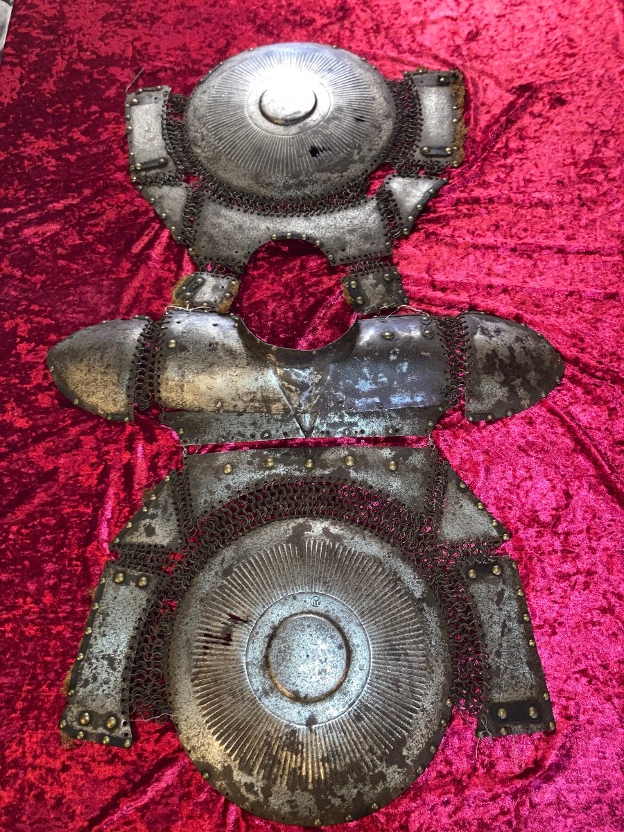 An Ottoman Breastplate And Backplate With St.irene Marks -photo-4