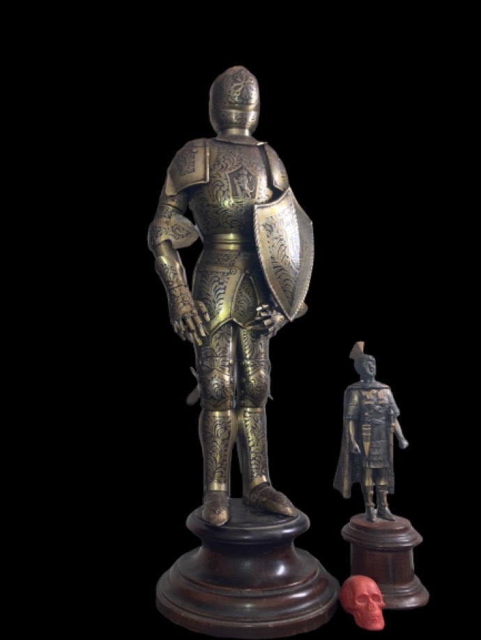 Miniature Knight Armor In The Renaissance Style -photo-3