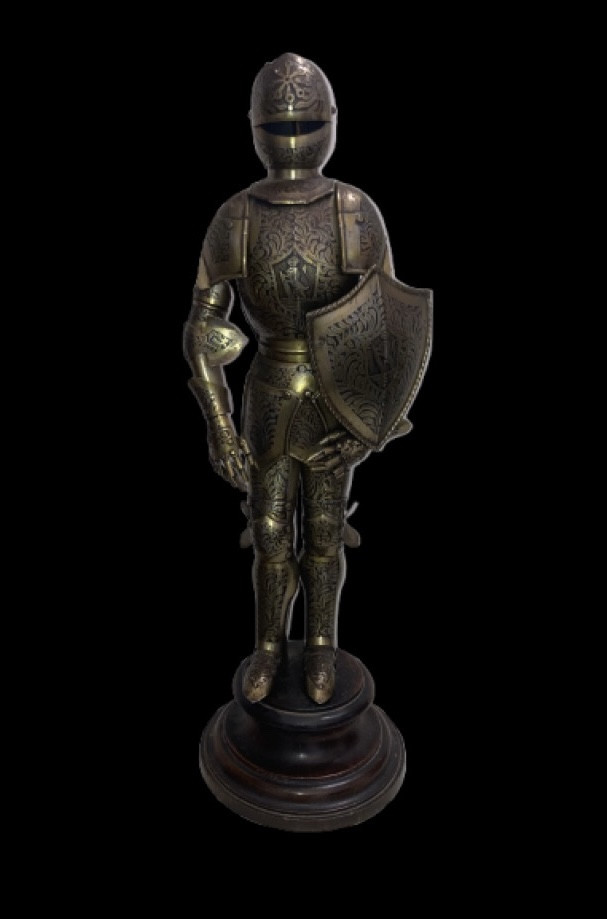 Miniature Knight Armor In The Renaissance Style 