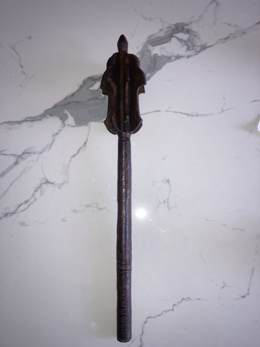 A Victorian European Mace 19th -photo-1