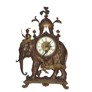 English Colonial Table Clock Circa 1935