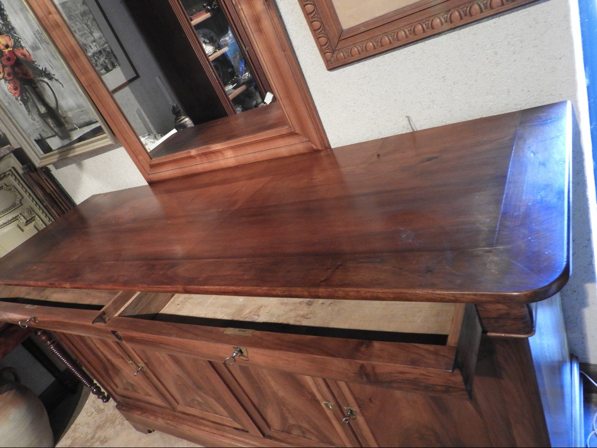 Louis Philippe Sideboard In Walnut-photo-2