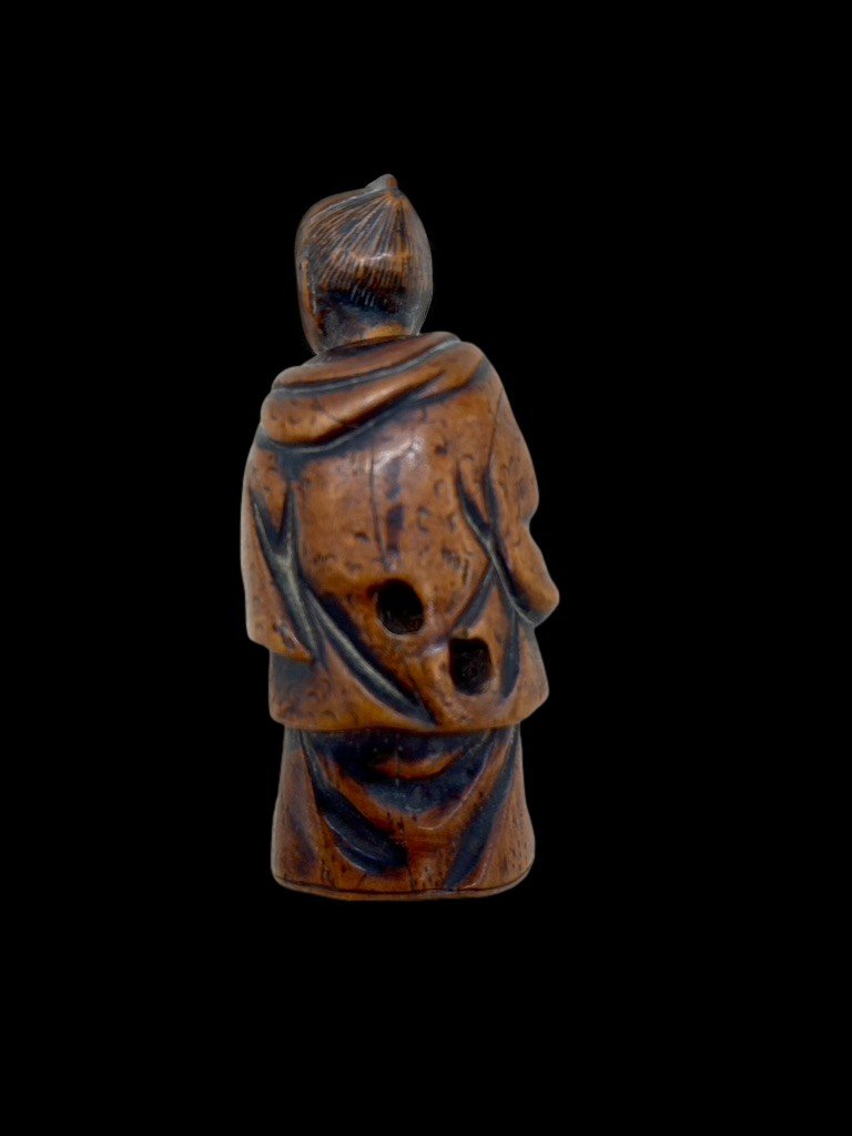 Netsuke Signed Gyokurintei 玉林亭-photo-2