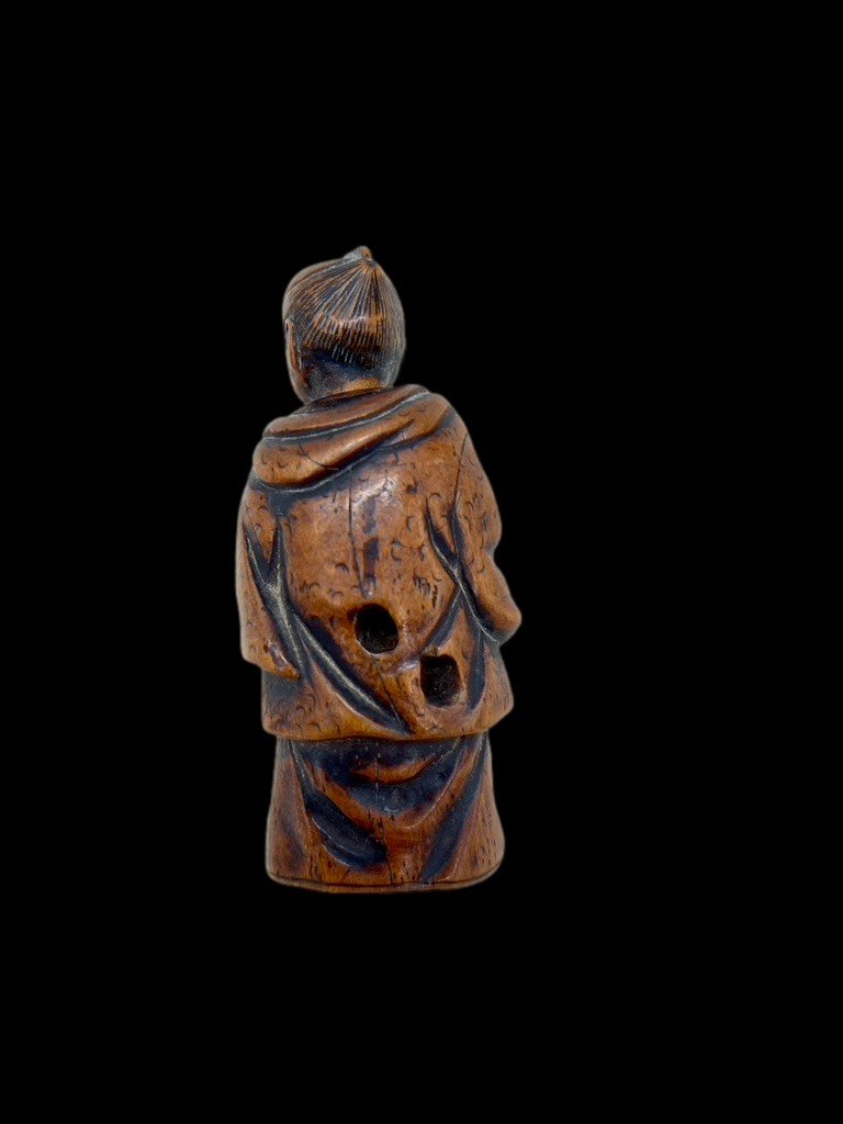 Netsuke Signed Gyokurintei 玉林亭-photo-3