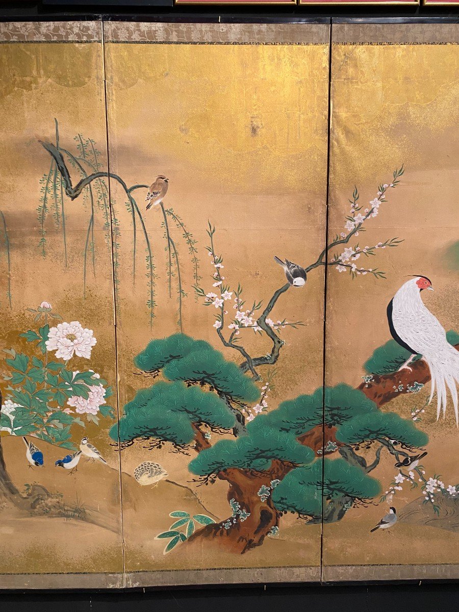 Japanese Screen - Period Edo-photo-4