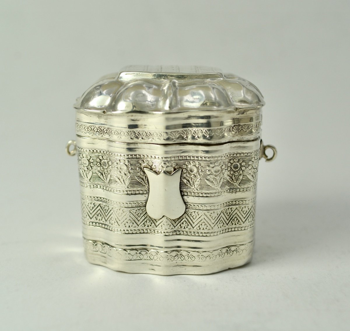 Silver Box / Lodereindoosje, Vinaigrette, Holland 1924