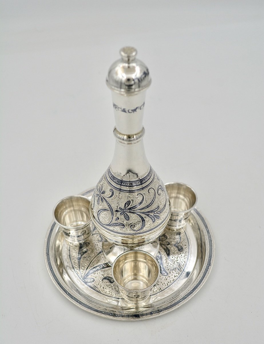 Russia 20th Century, Nielle Silver Vodka Service-photo-2