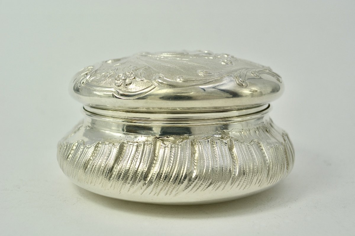 Ensemble De Toilette En Cristal Et Argent, France Vers 1840 Par Vyerat Jf Orfevre-photo-8