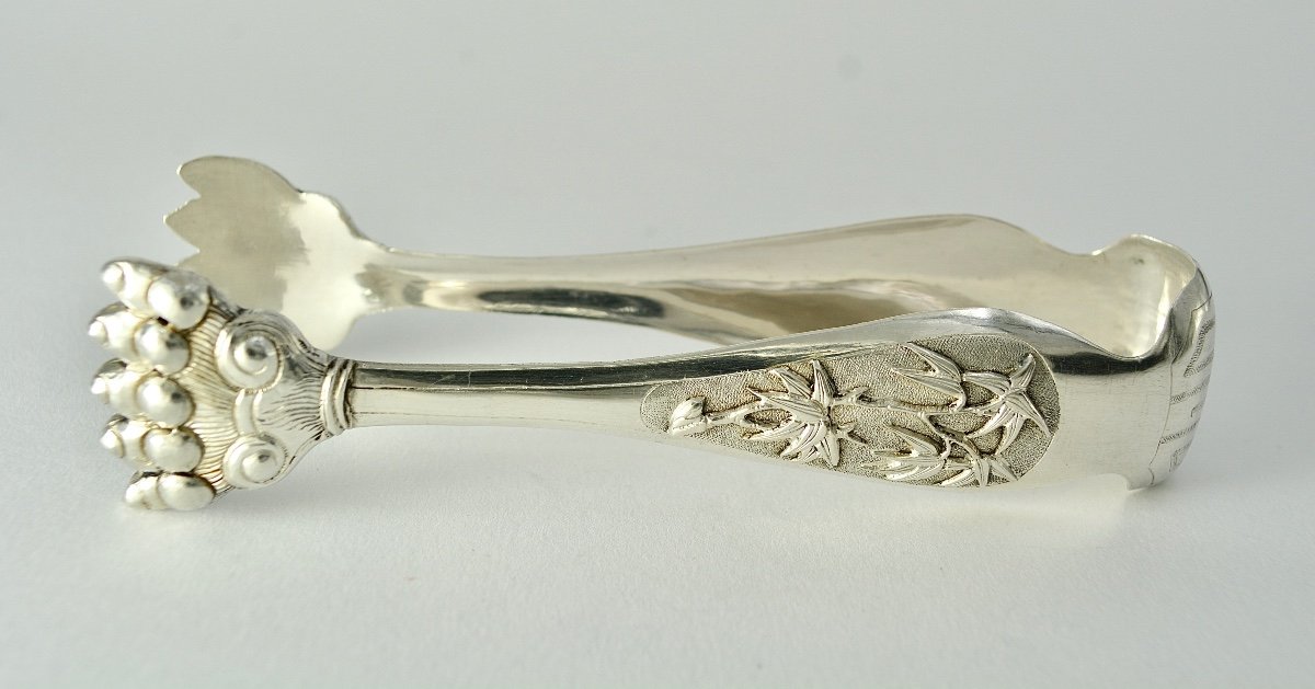 Silver Sugar Tongs China / Extreme Oriente 20th Century 