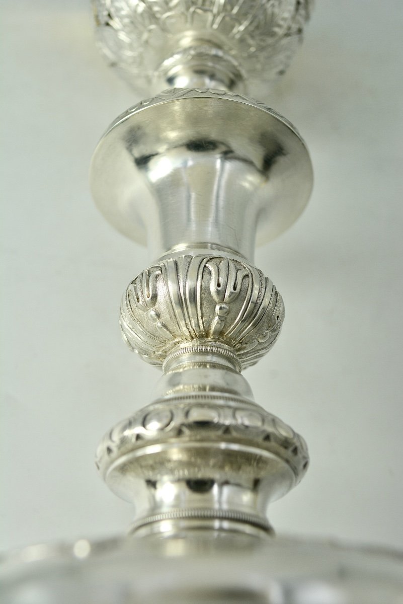 Silver Chalice France Circa 1820-photo-8