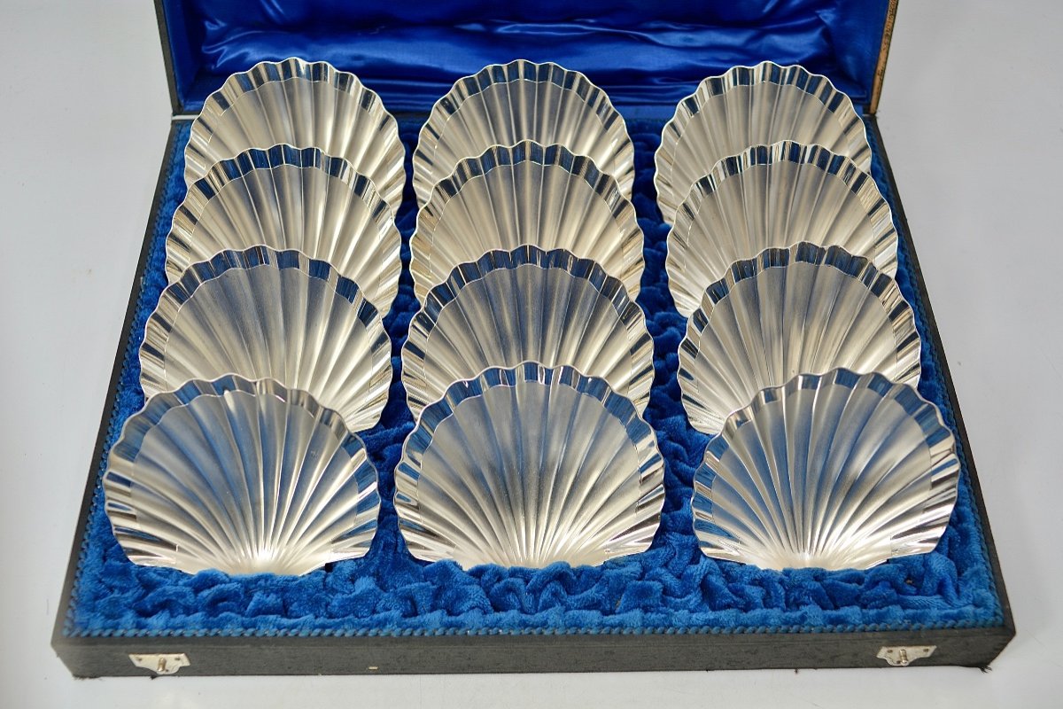 Shell Display Stand, Netherlands Silver, Circa 1913-photo-2