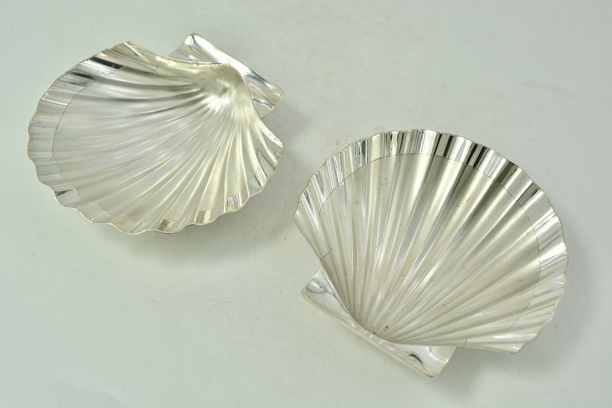 Shell Display Stand, Netherlands Silver, Circa 1913-photo-2