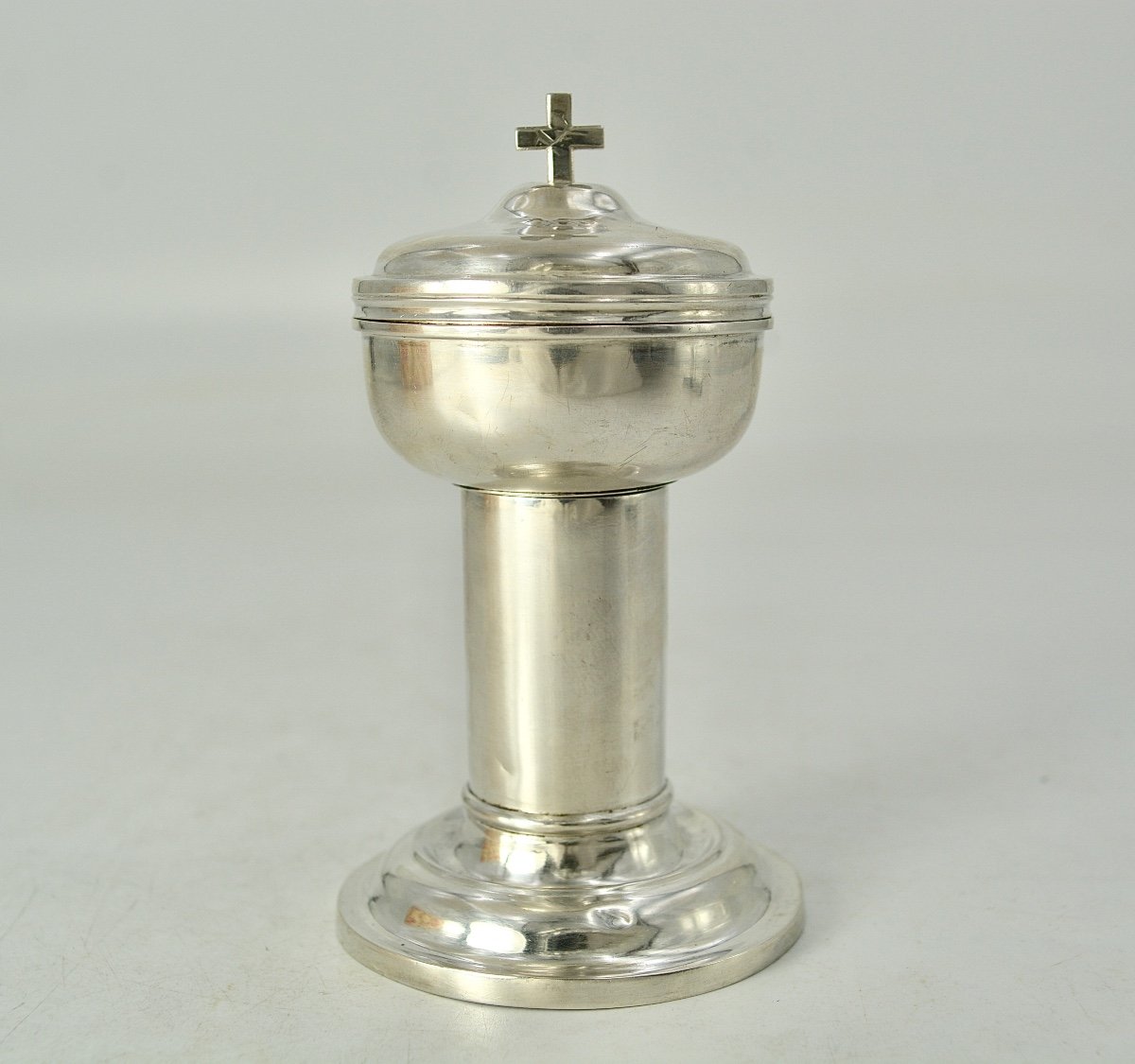 Ciboire Chrismatoire En Argent, France XIXe Siecle Vers 1830