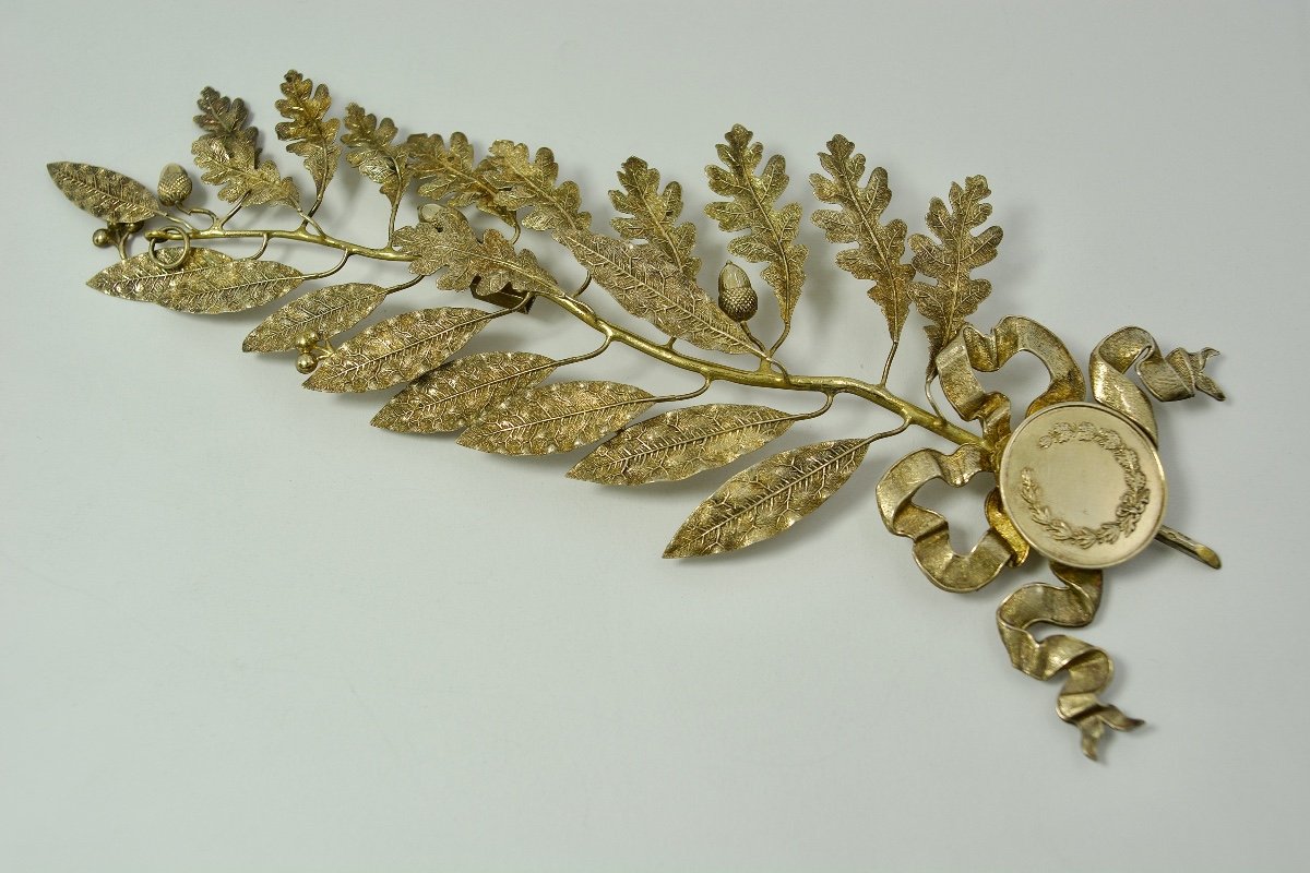 Gilded Silver Decoration, France Circa 1900-photo-2