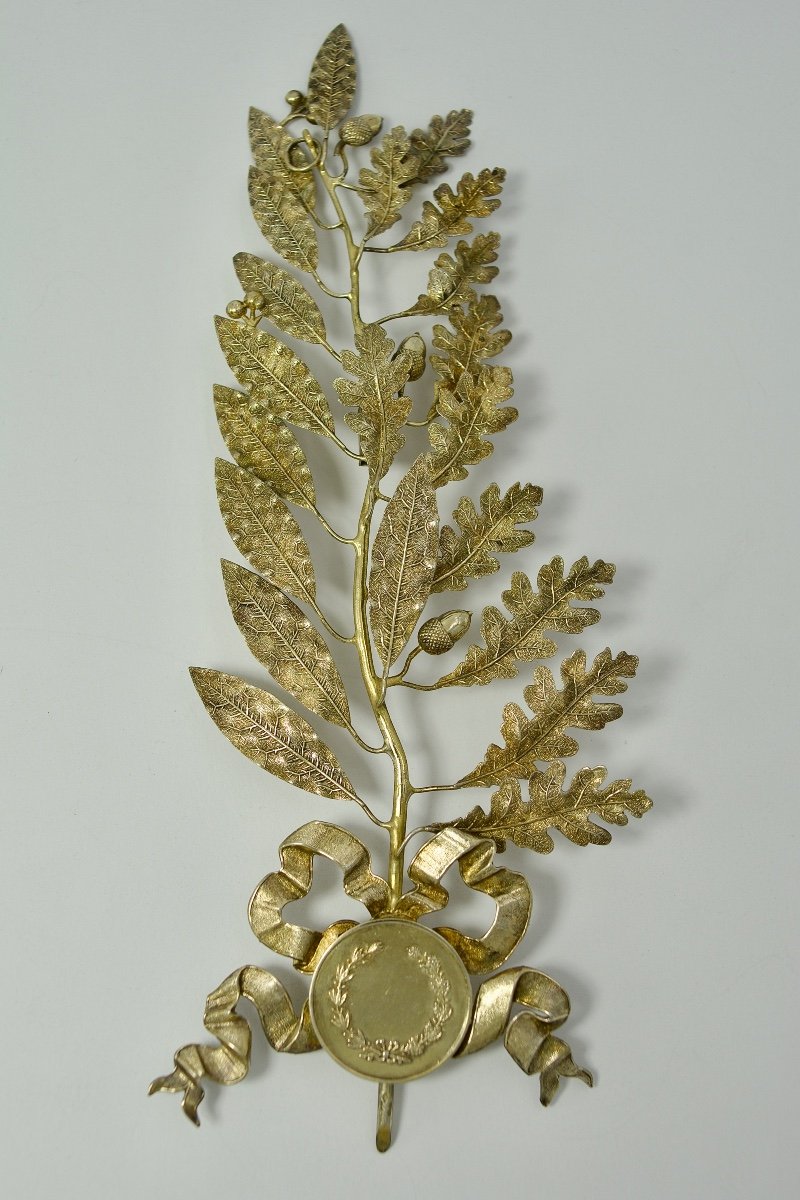 Gilded Silver Decoration, France Circa 1900-photo-3