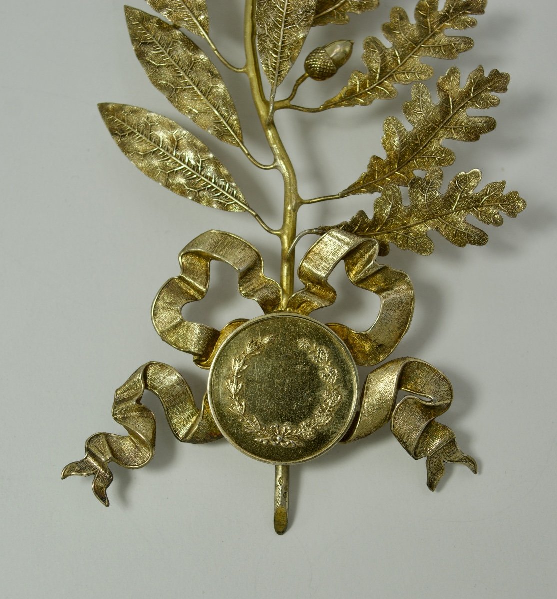 Gilded Silver Decoration, France Circa 1900-photo-4