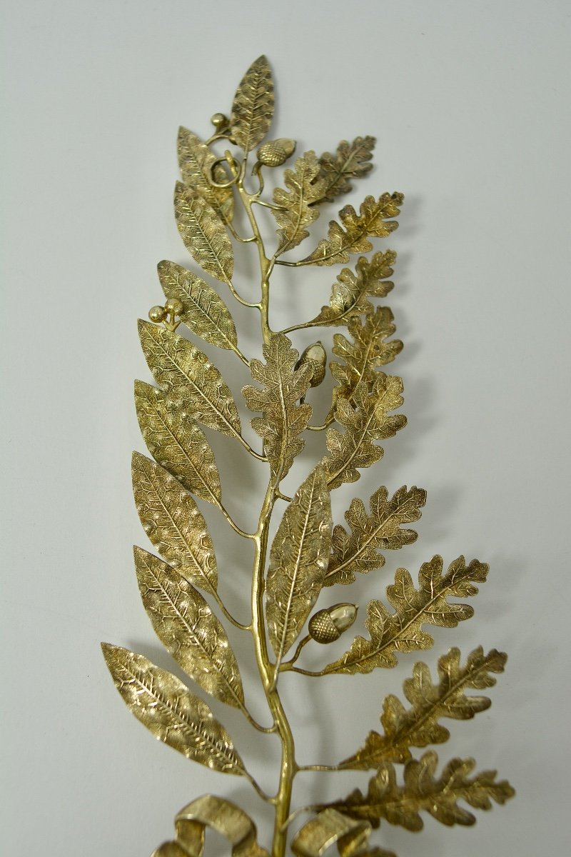 Gilded Silver Decoration, France Circa 1900-photo-1