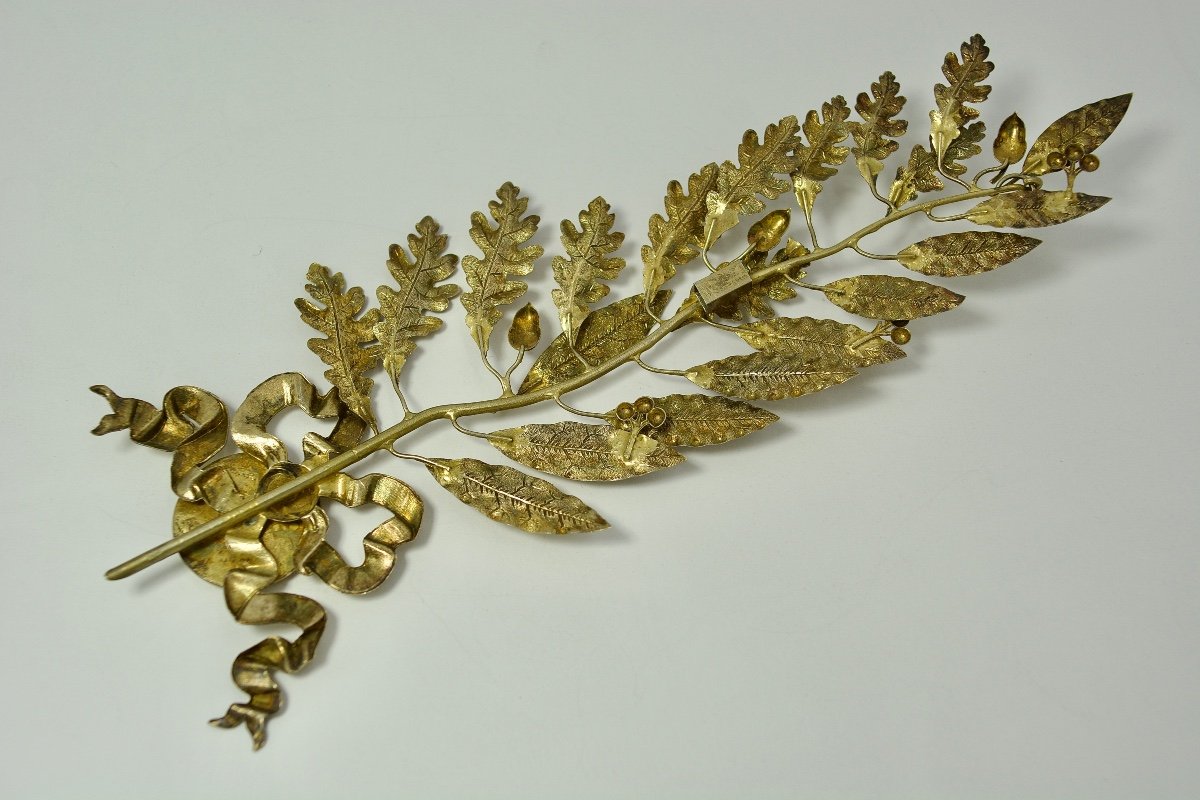 Gilded Silver Decoration, France Circa 1900-photo-2