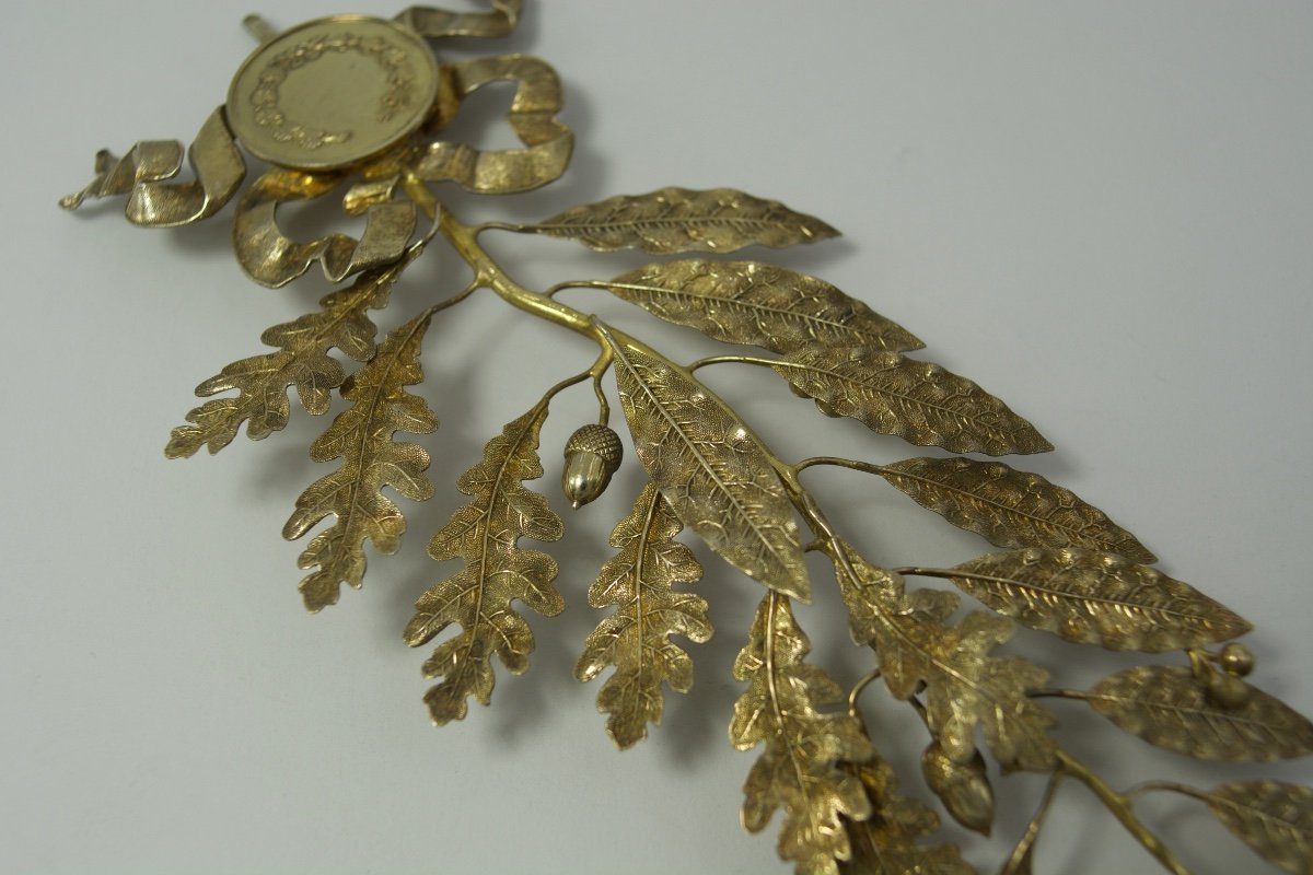 Gilded Silver Decoration, France Circa 1900-photo-4