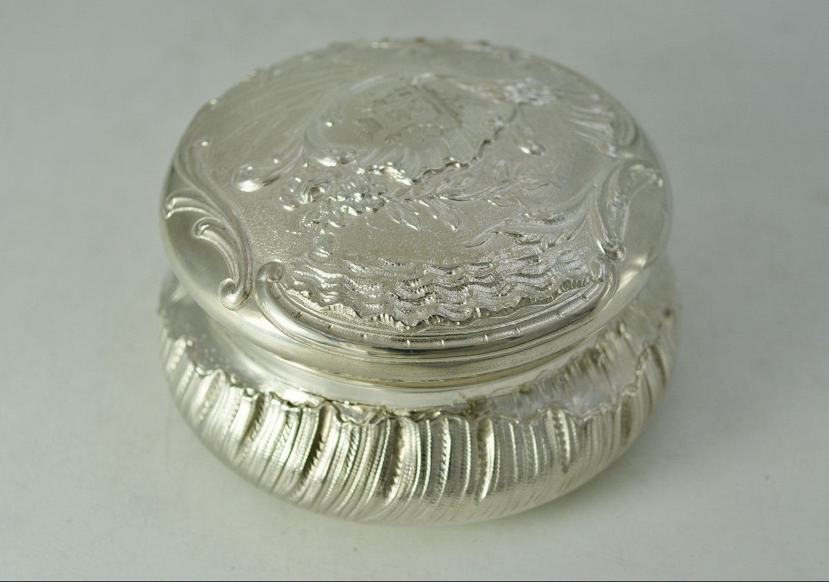 Boite De Toilette En Argent France Vers 1840-photo-5