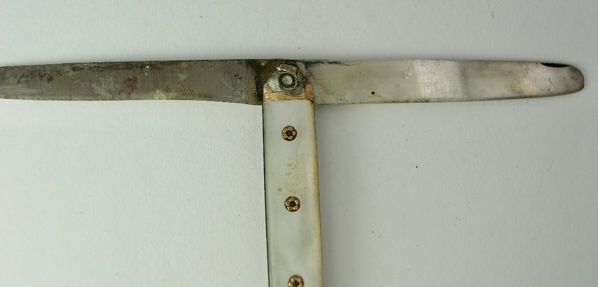 Double Blade Travel Knife, Orleans Circa 1775-81-photo-4