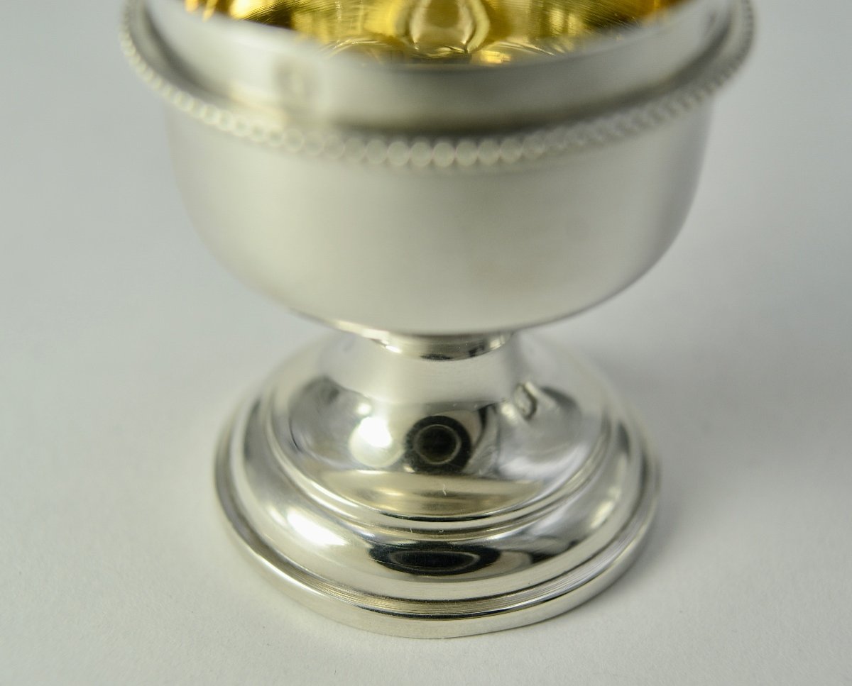 Small Silver Ciborium, France 19th Century -photo-6