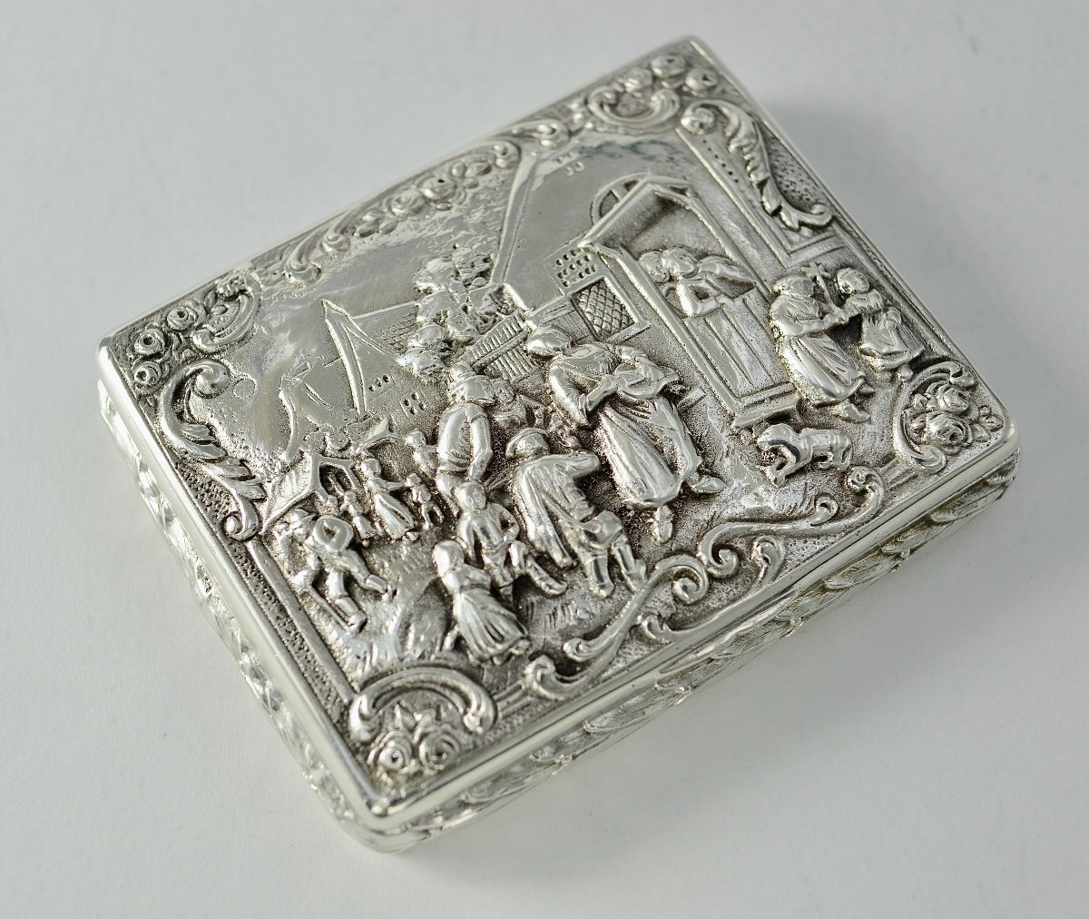 Silver Box, Europe 19th Century -photo-2