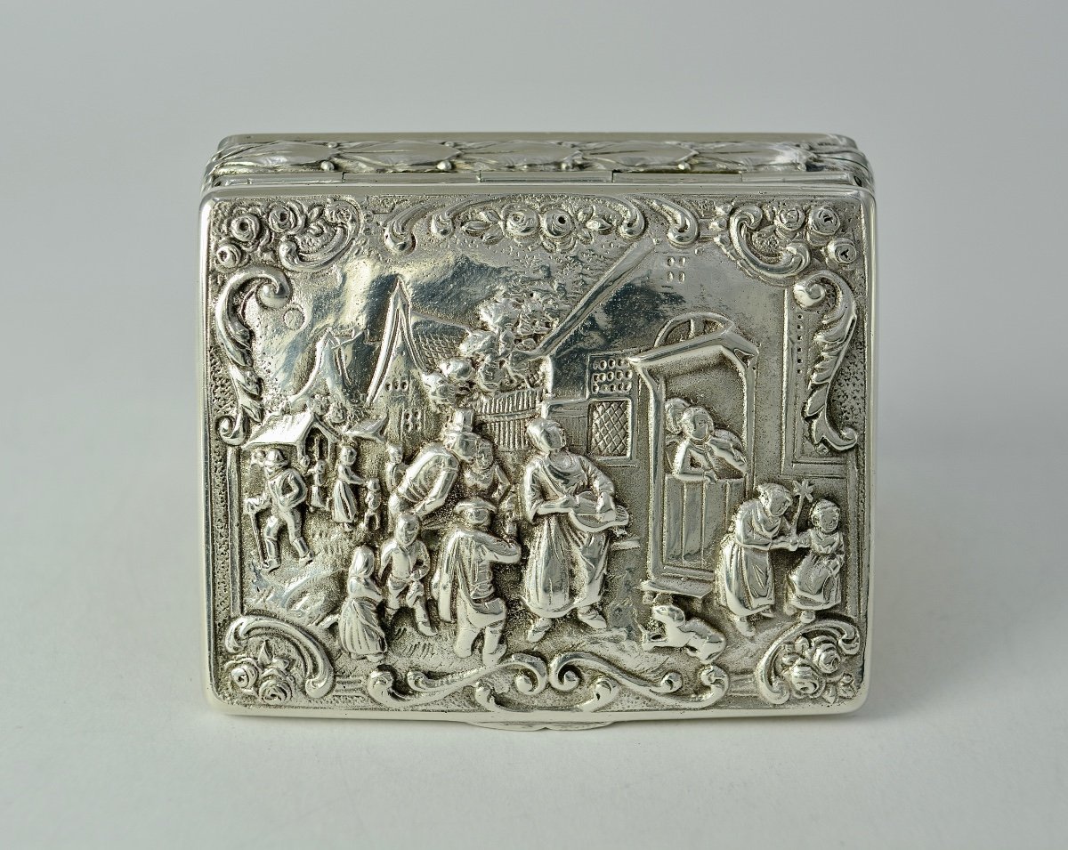 Silver Box, Europe 19th Century -photo-4