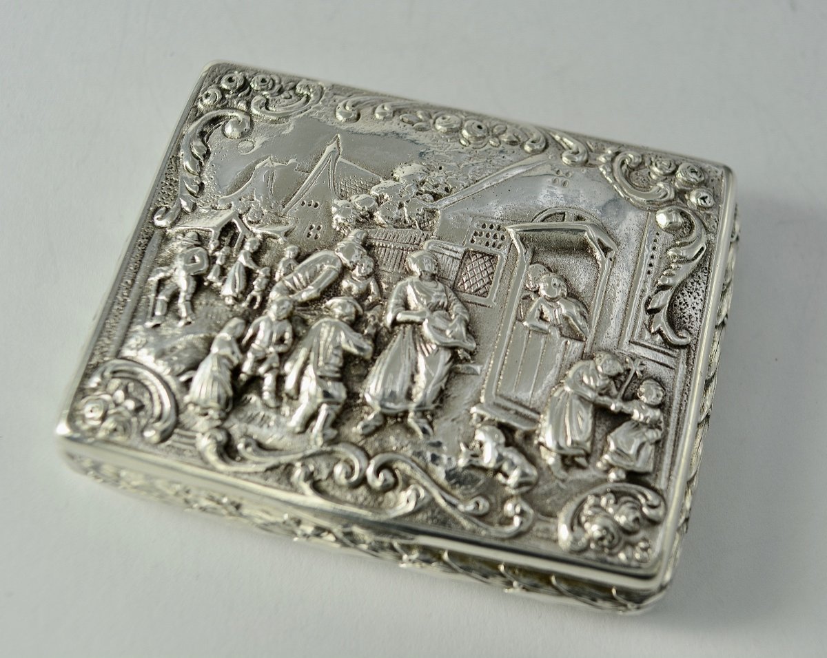 Silver Box, Europe 19th Century 