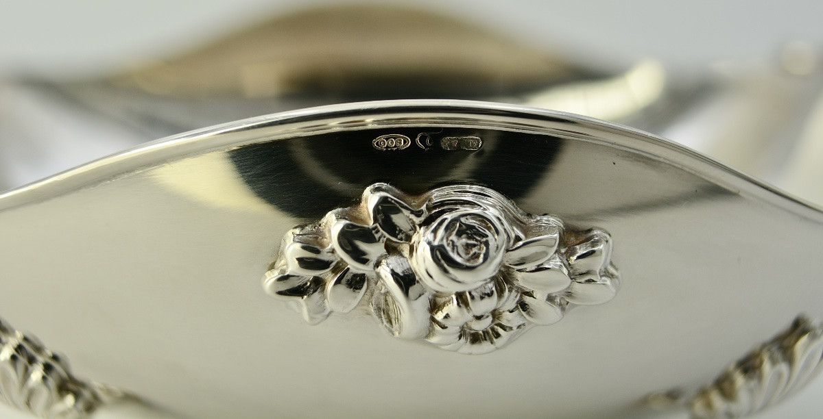 Silver Basket, Italy, 20th Century -photo-5