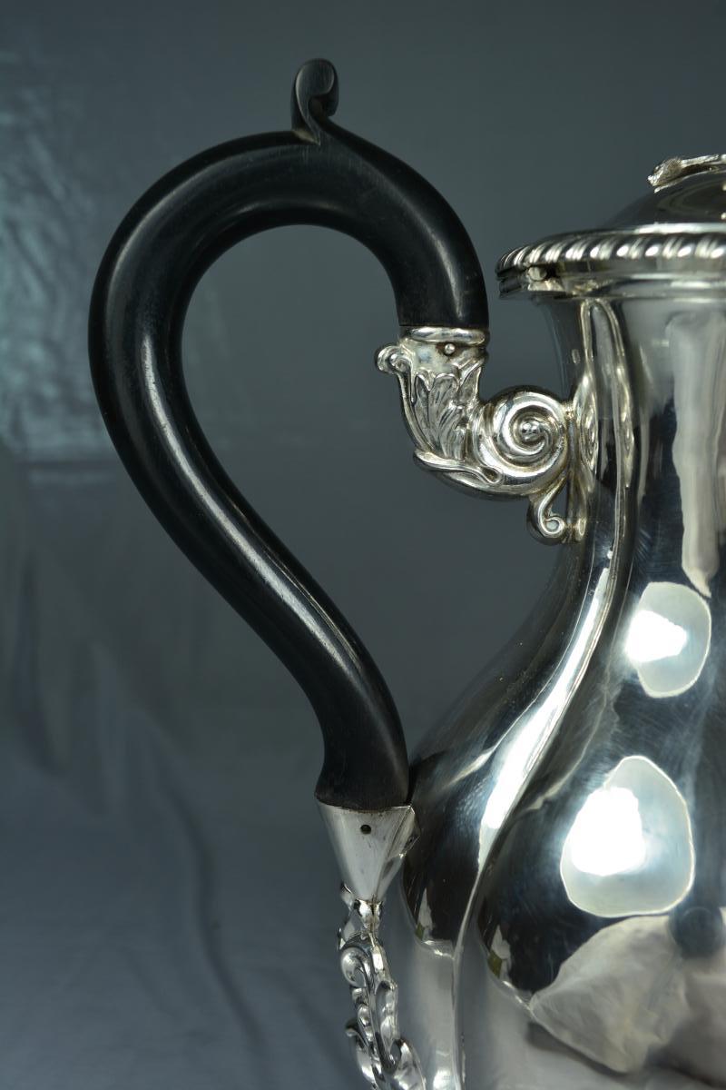 Silver Jug, France, 19th Century Circa 1840-photo-1