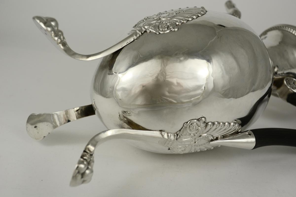 Silver Tripod Mouthwasher, Empire 1819-1838-photo-4