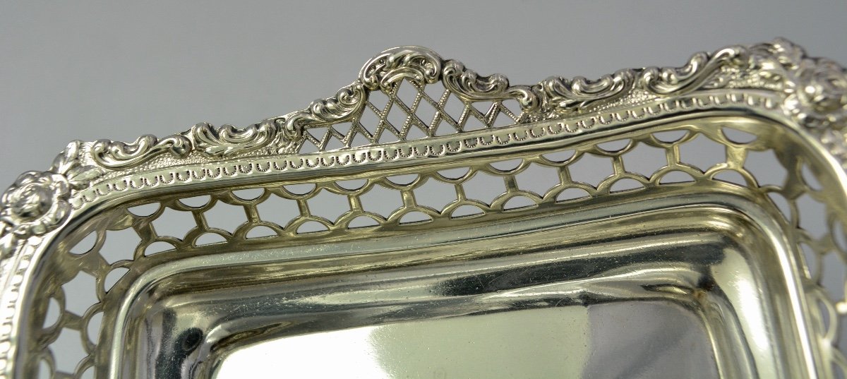 Pair Of English Silver Raviers, Nineteenth Century-photo-3