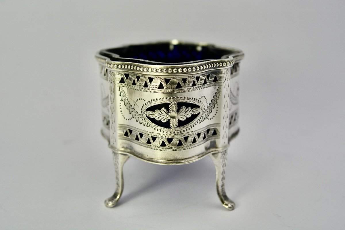 Salt Cellar / Salt Shaker English Silver London Circa 1894-photo-2