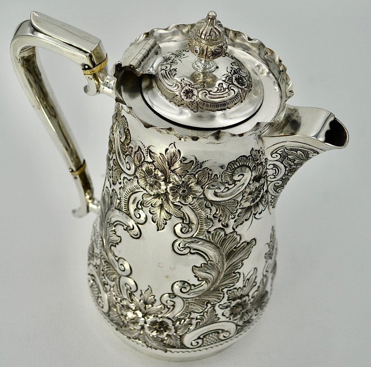 Scotland 1829, George IV Style Silver Jug-photo-4