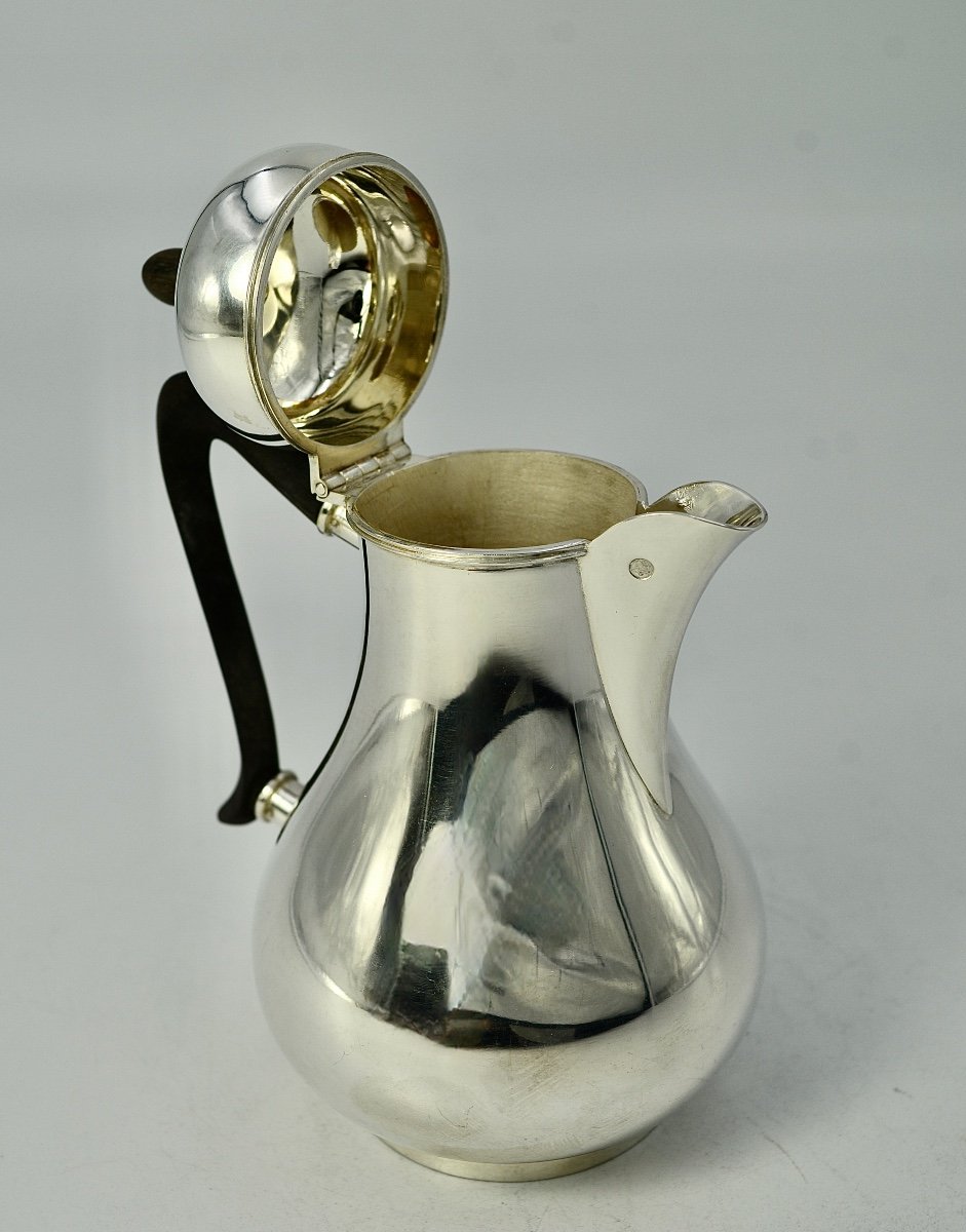 Selfish Silver Jug, Netherlands Circa 1925-photo-3