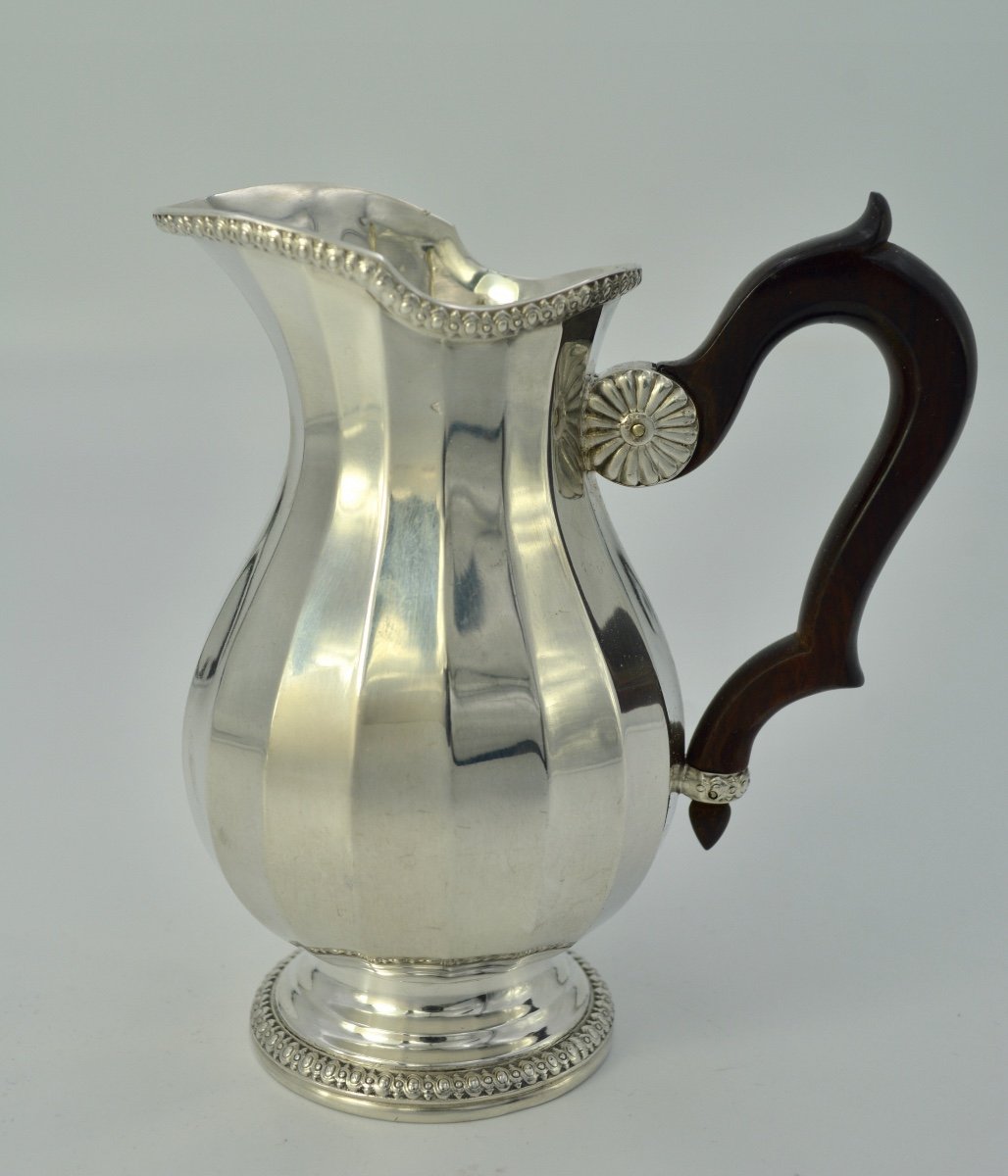 Silver Milk Jug, France By Compere Goldsmith Circa 1868-photo-2