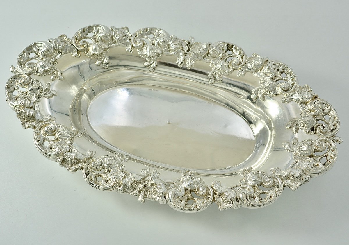 Silver Basket, United States, Circa 1900-photo-2