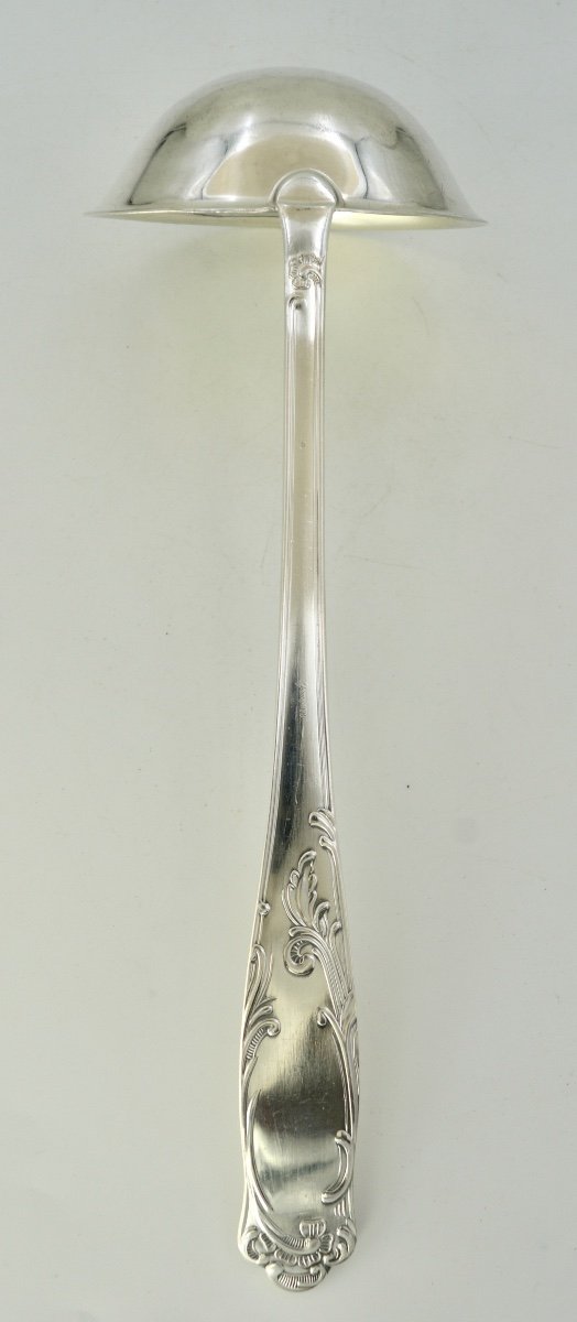 Silver Sauce Ladle Around 1900-photo-4