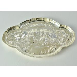 Tray / Baguier In English Silver, Circa 1903