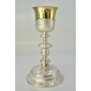 Silver Chalice, France XVIII Century, Nantes Circa 1742