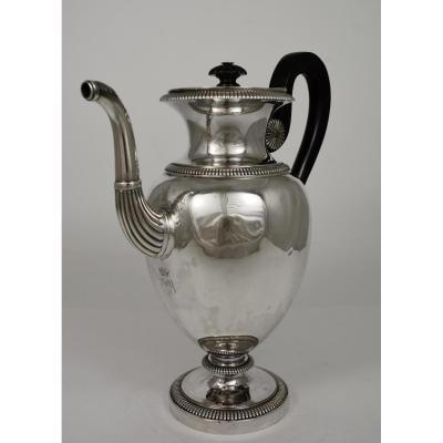 Silver Jug, France, 19th Restoration